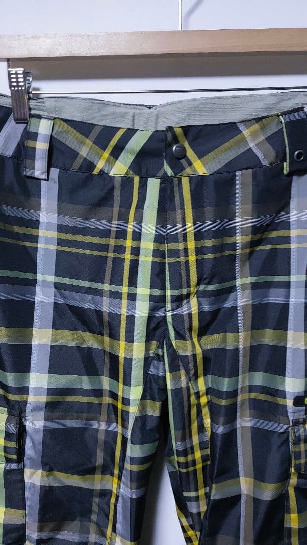 【バートン BURTON】スノーボードウェアパンツ ズボン ブラックチェック