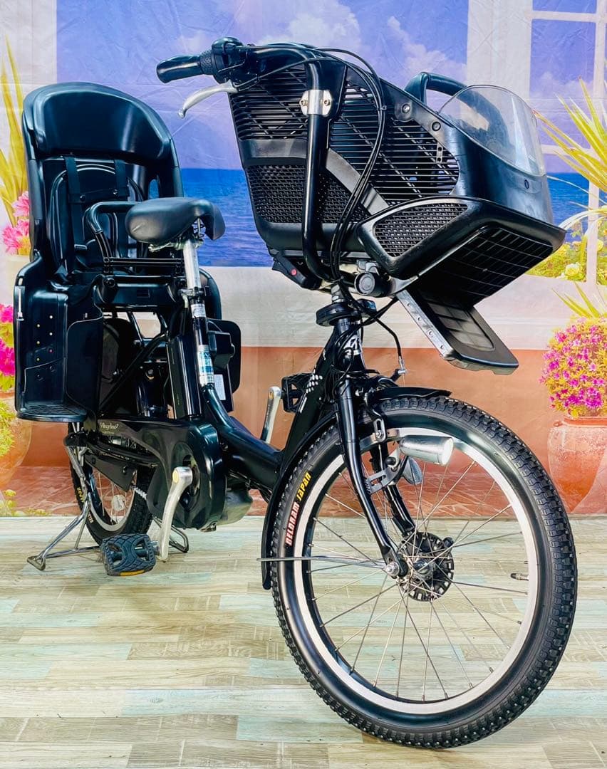 超特価！アンジェリーノ⭐️ブリヂストン子供乗せ電動アシスト自転車Y3429