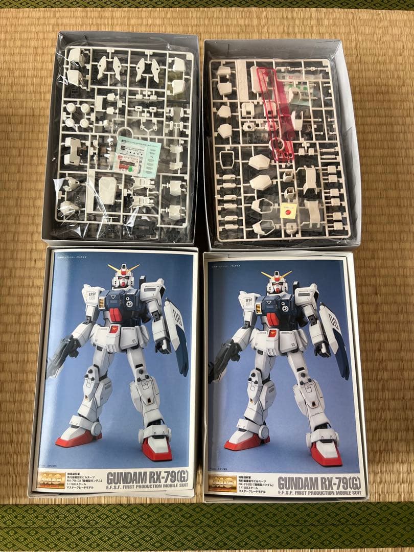 ガンプラ 未組立品 MG 08小隊シリーズ6体+ジムスナイパージャンク品