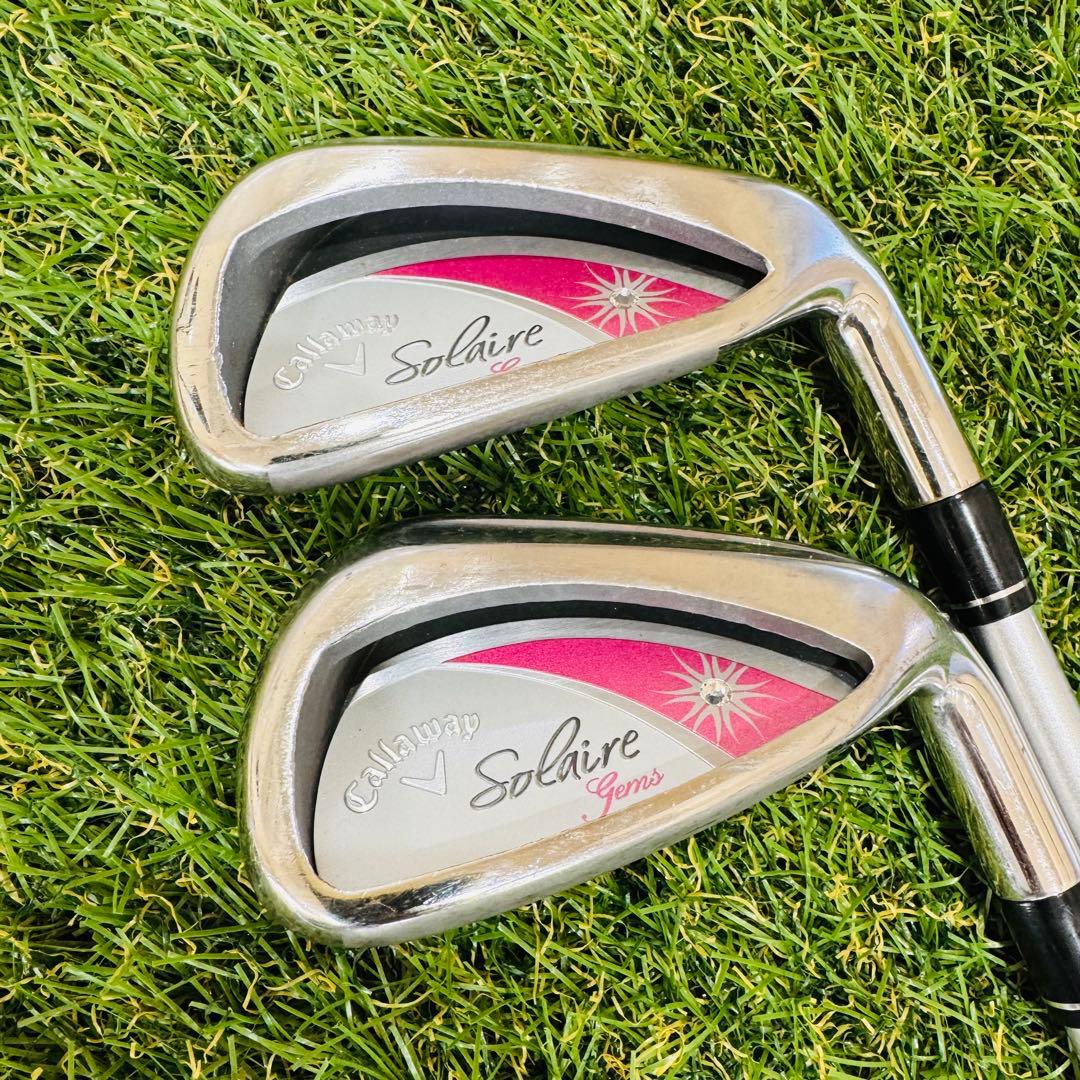 【女性用】Callaway solaire gems レディース アイアンセット