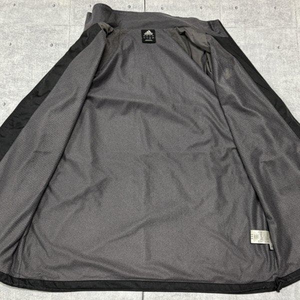 00s Y2K adidas 黒金 ポリエステル 上下 セットアップ アディダス