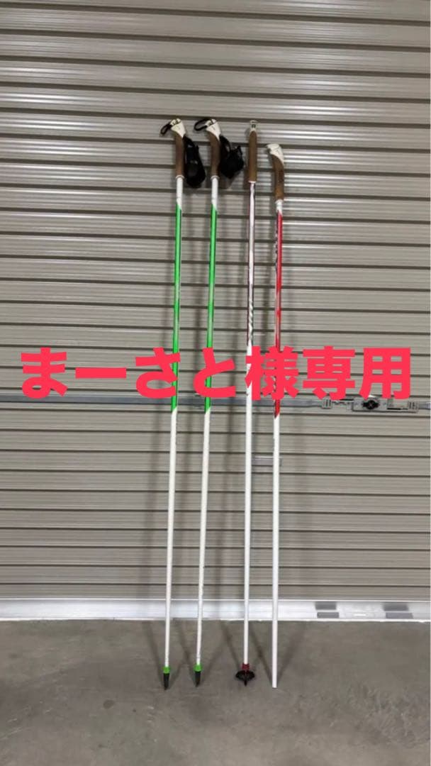 クロスカントリースキー用ストックSXIX146cm