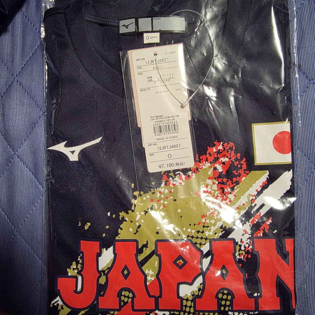 WBC日本代表　レプリカTシャツ　Oサイズ