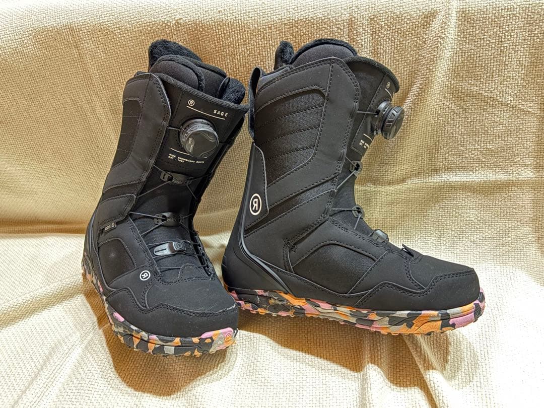 3点セット　NIDECKER スノーボード　FLUX バイン　RIDE ブーツ