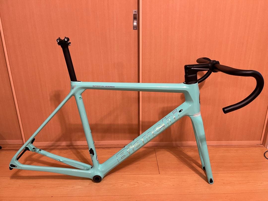 Bianchi specialissima CV フレームセット