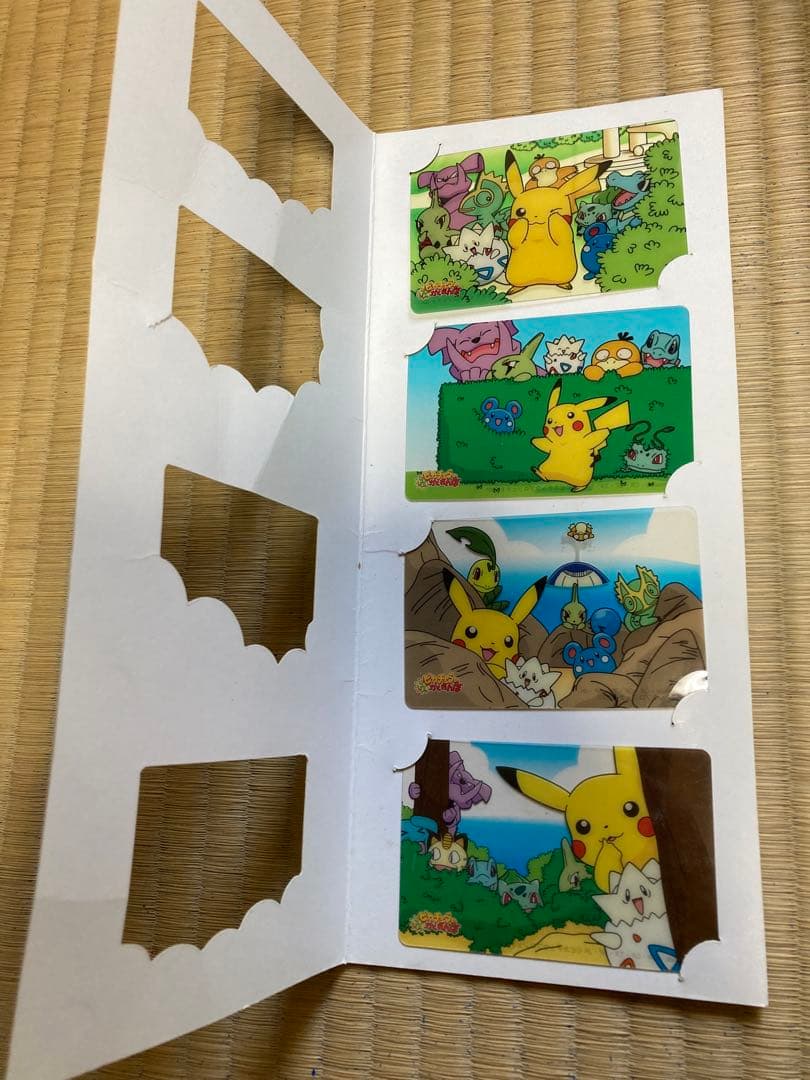 ポケモン　映画　ピカチュウ　セレビィ　クリアカードセット　ポケットモンスター