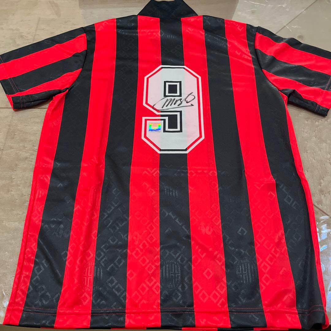 記念グッズ Marco Van Basten Signed AC Milan Uniform