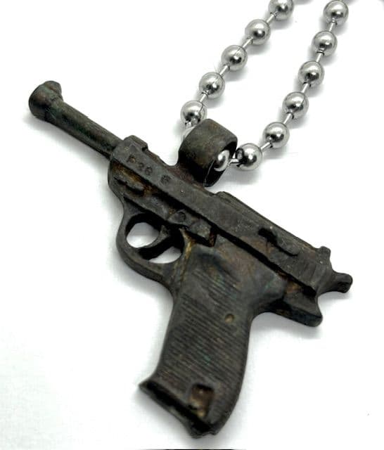 1939~45’s★ ドイツ帝国陸軍 ★ Walther P-38 ★ペンダント