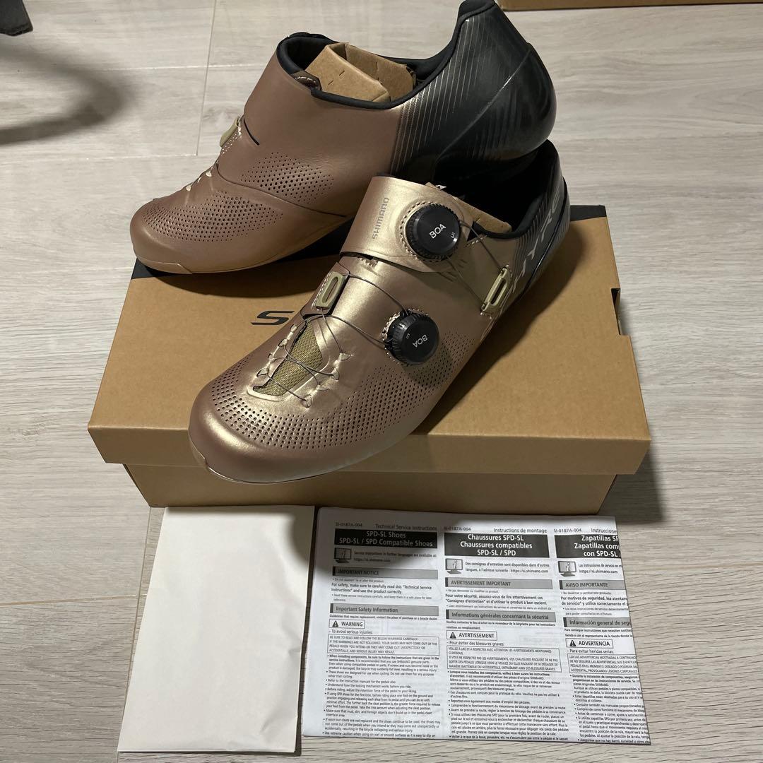 S-PHYRE ゴールド シューズ RC9S EUR43 US9 27.2cm