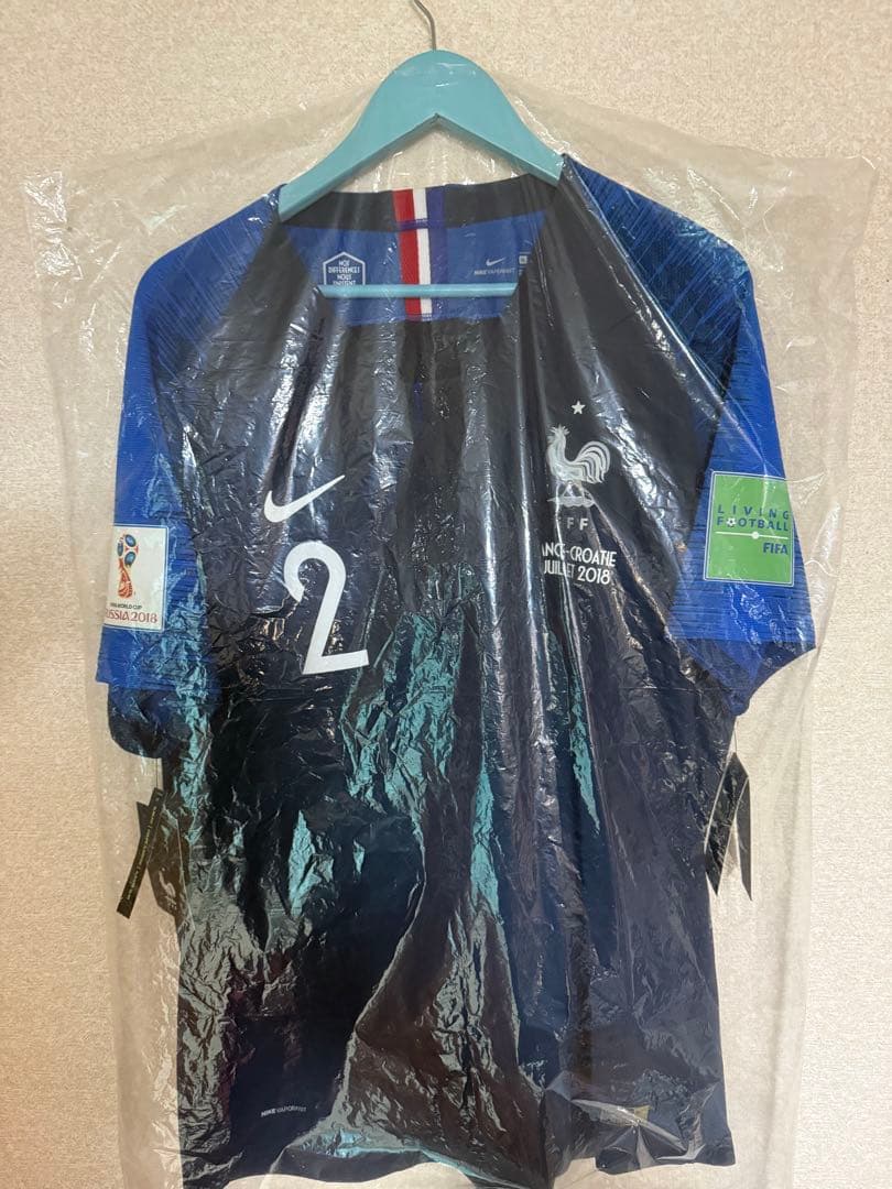 最終値下げ❗️正規品　フランス代表 オーセンティックユニフォーム　ロシアW杯決勝戦