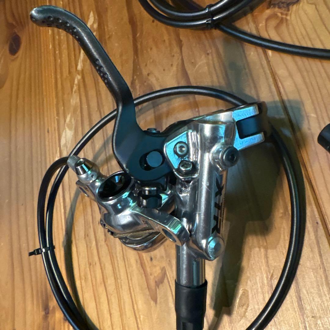 良品⭐︎XTR 油圧ディスクブレーキ前後セット(^^)