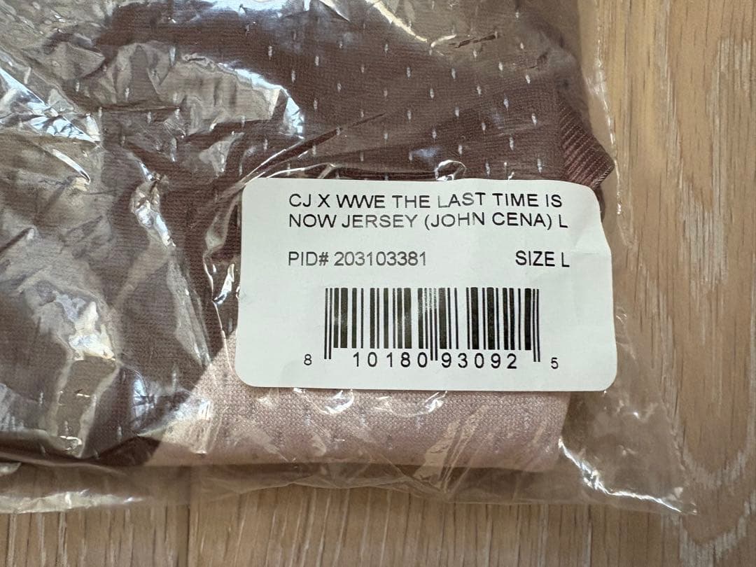 Travis Scott WWE John Cena Jersey Lサイズ