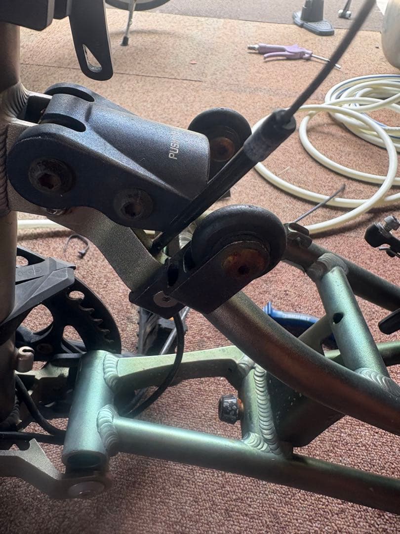 ori bike オリバイク　M10 折り畳み自転車フレームセット　おまけ付き