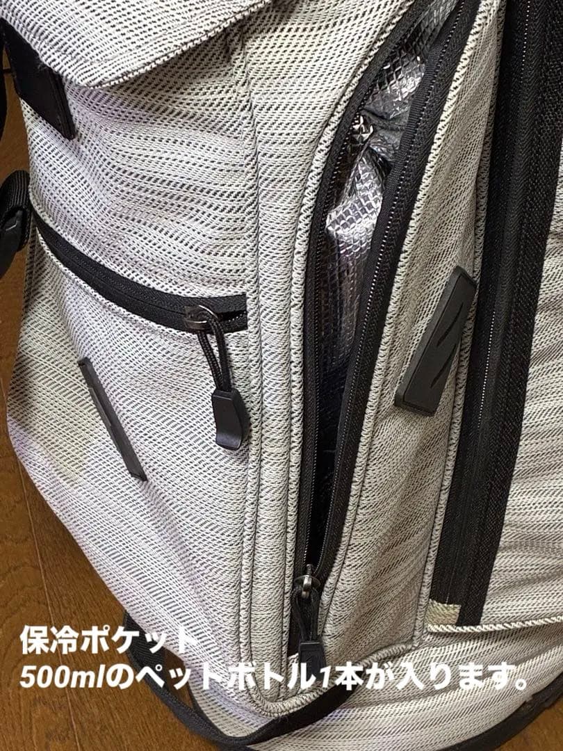 Jones キャディバッグ　ジョーンズ　ライトグレー×ピンク　トゥルーパー