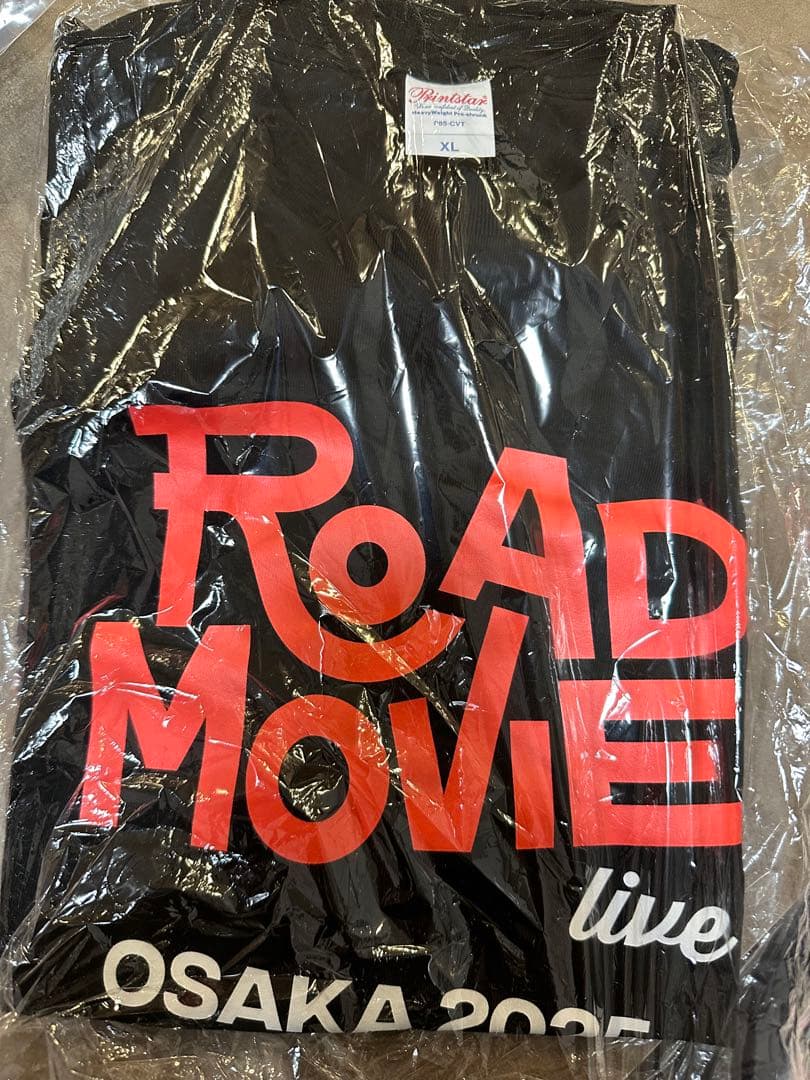 ハンガリー　ROAD MOVIE live Tシャツ XL OSAKA 2025