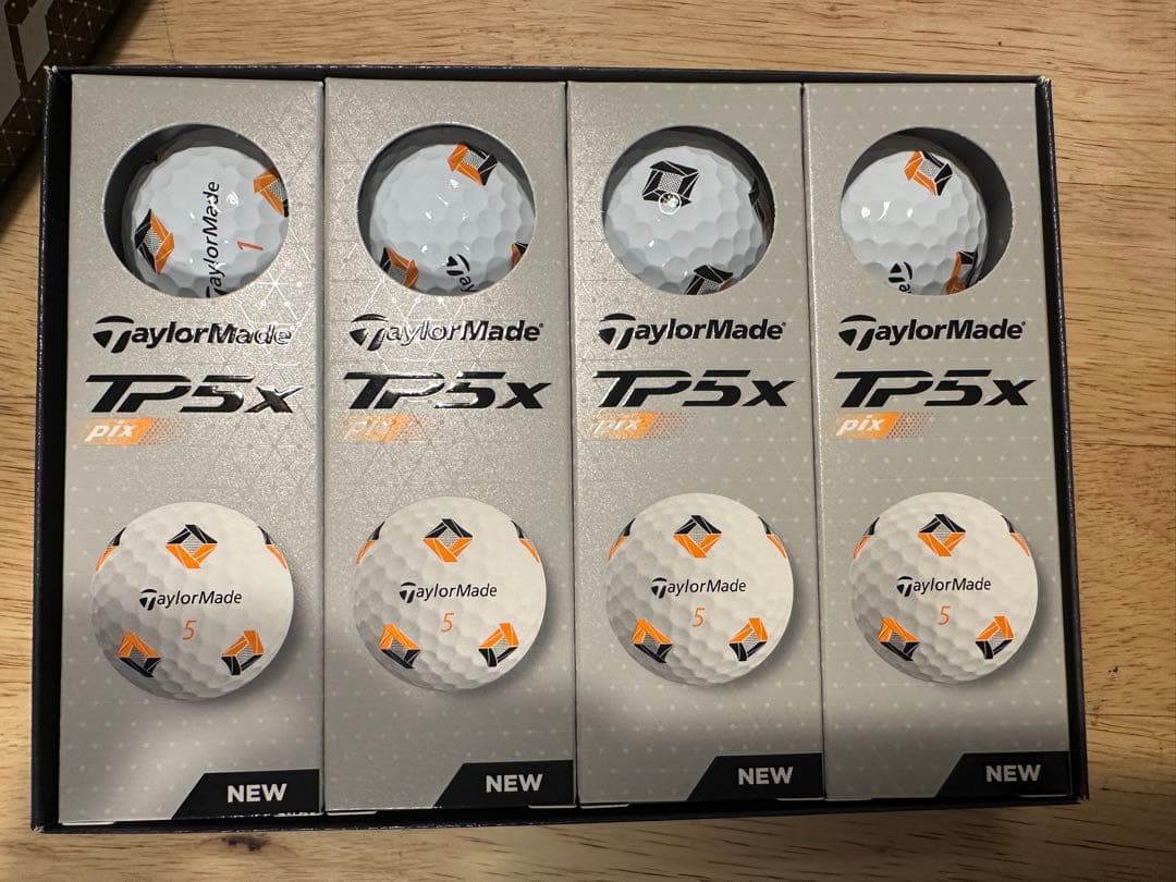 TaylorMade TP5x pix ゴルフボール 12個入り×2箱
