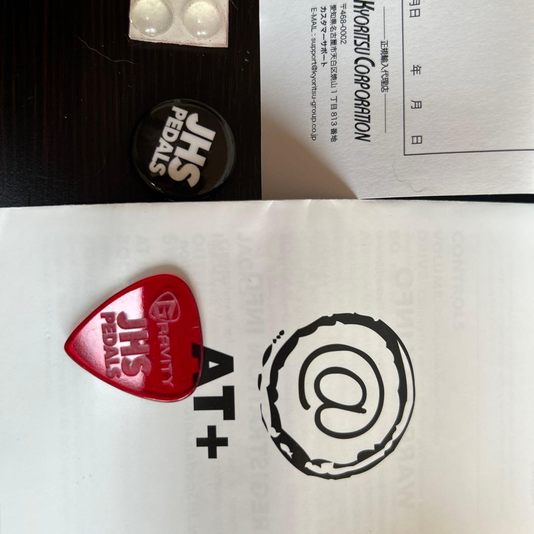JHS PEDALS AT+ エフェクター レッド