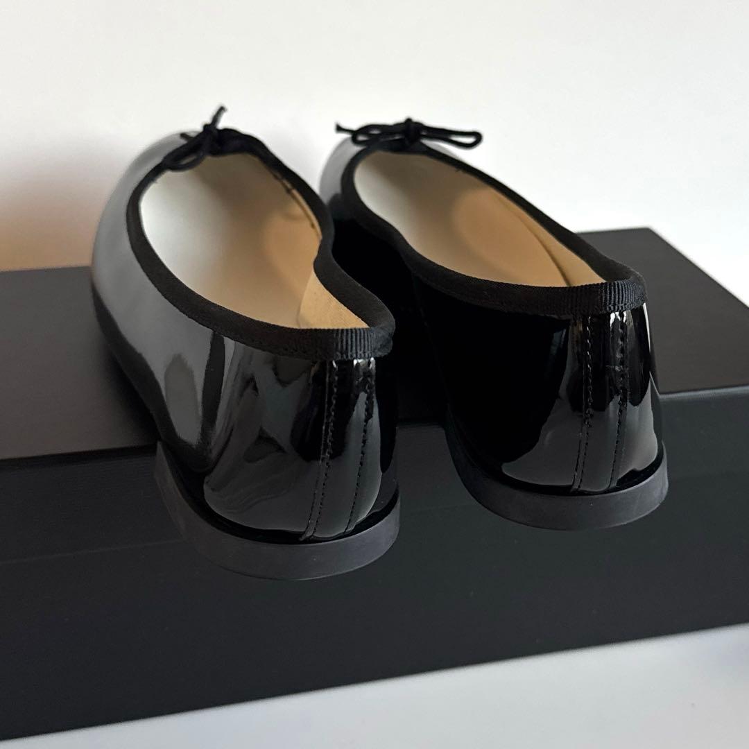 Repetto レペット フラット シューズ 靴 バレエ ブラック エナメル