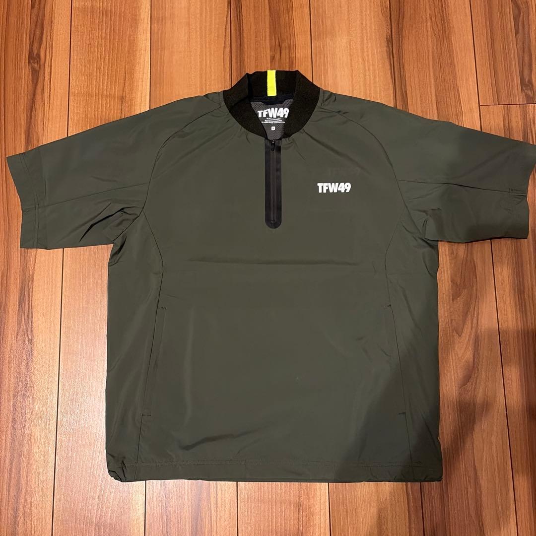 TFW49 S/S PULL BLOUSON カーキ　サイズM
