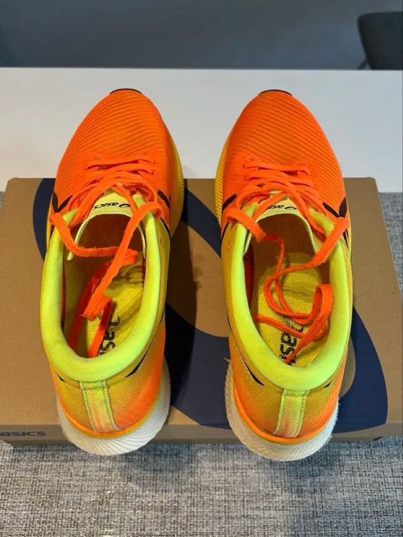 ASICS SPEED SKY 27.0cm オレンジ/イエロー