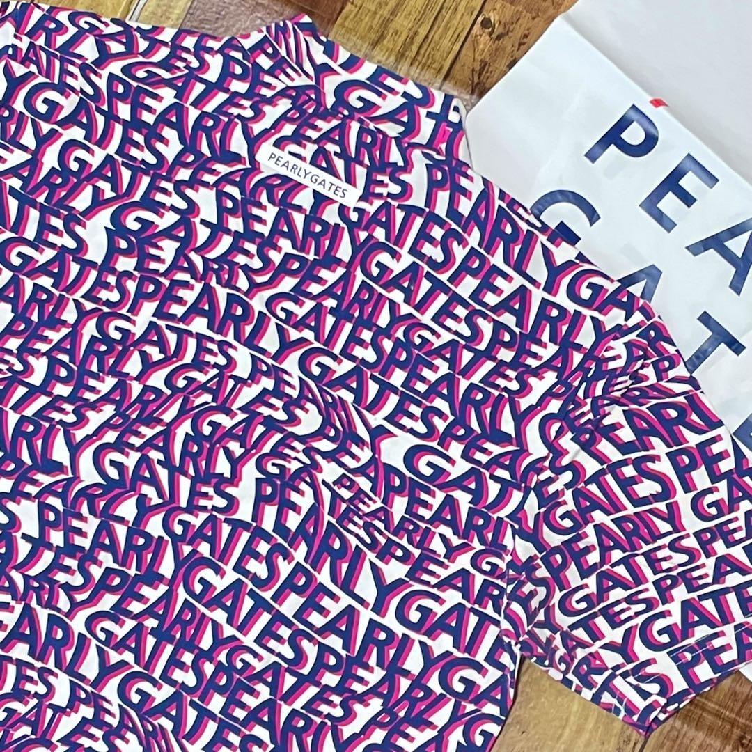美品　パーリーゲイツ　モックシャツ　5 メンズ　L ハイネック　モックネック