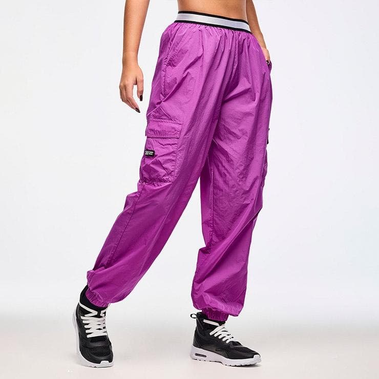 2025 新作　正規品　着用数回　ZUMBA/ズンバ　パンツ　紫/パープル