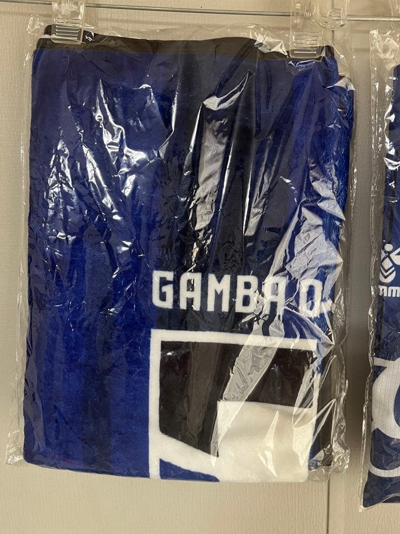 ガンバ大阪　ベースボールシャツ　ベースボール柄　hummel