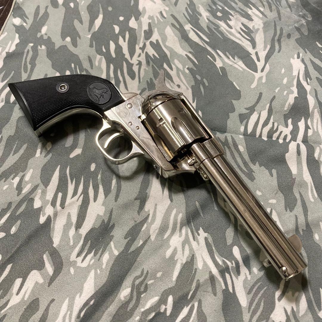 タナカワークス COLT SAA .45 4 3/4 Civilian ニッケル