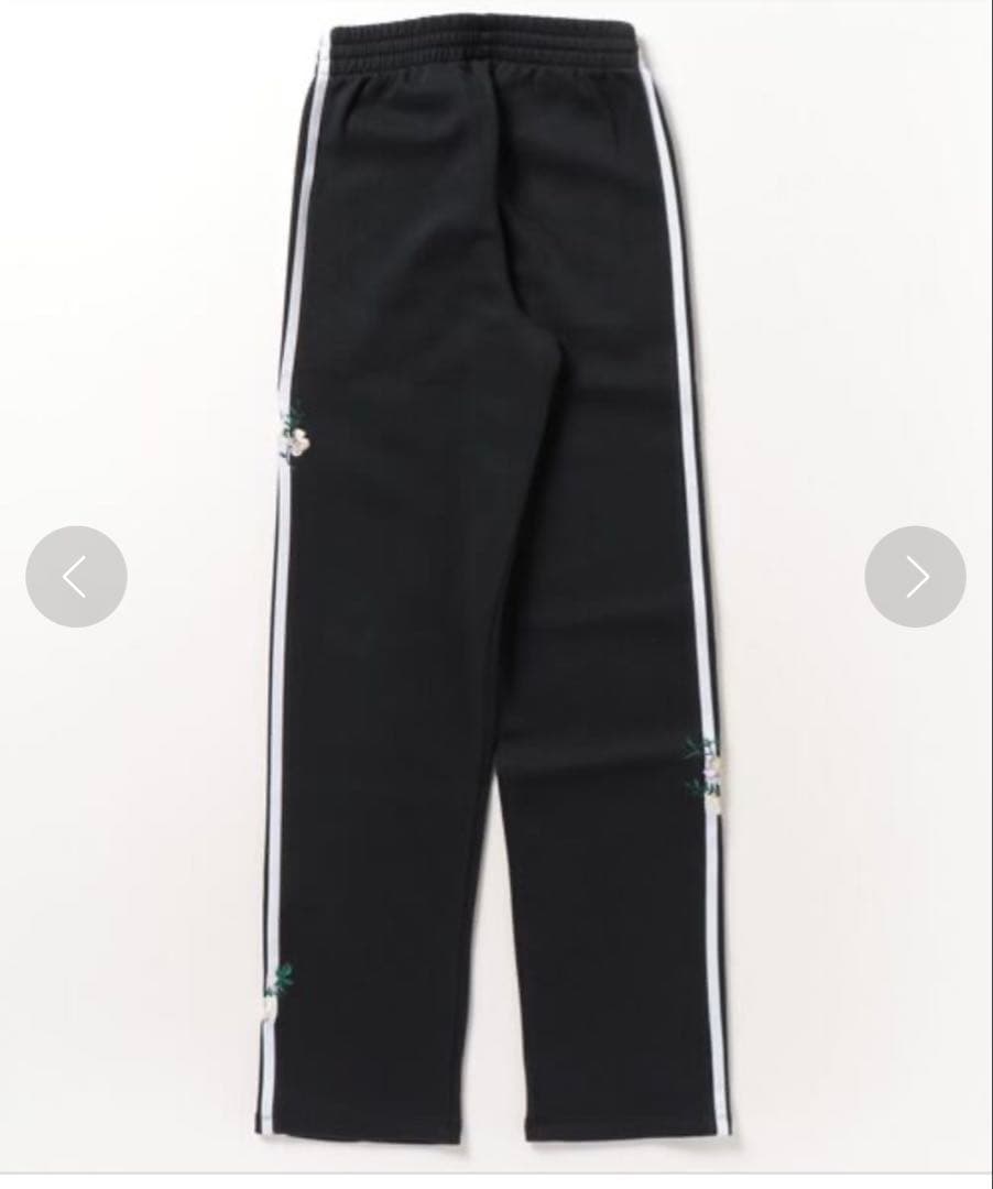 adidas アディダス フラワー刺しゅう入りパンツ サイズM