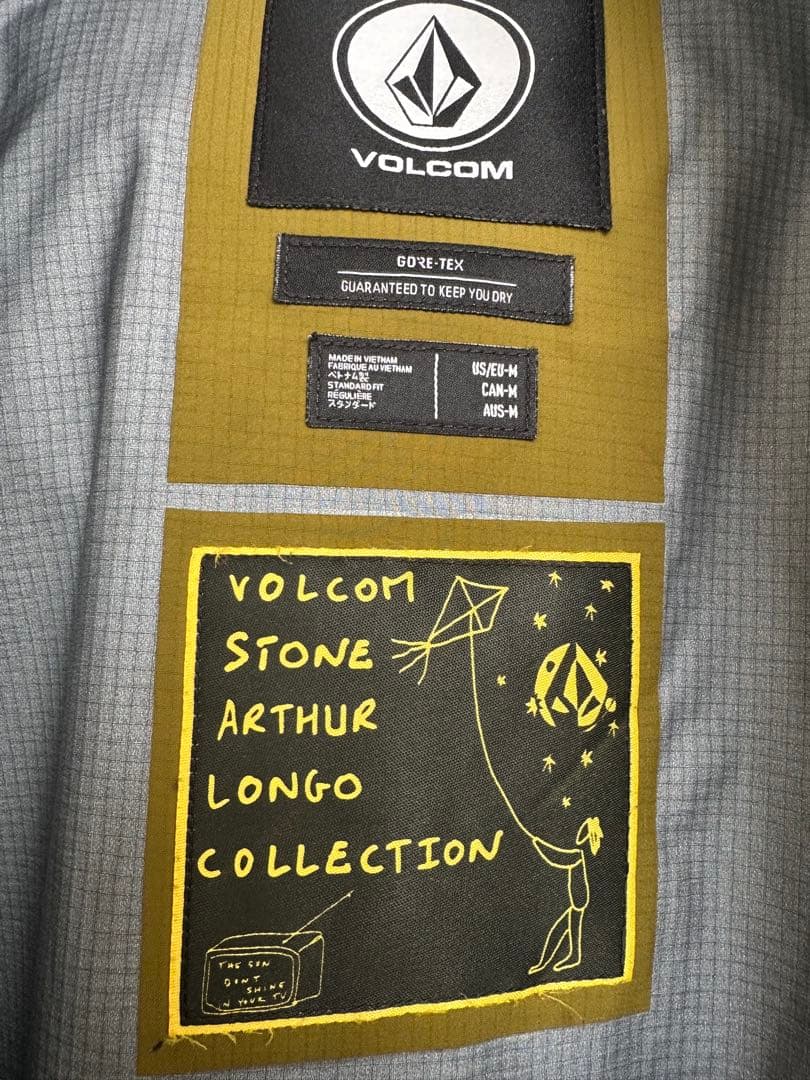 VOLCOM ARTHUR GORE PROSHELL jaket サイズM
