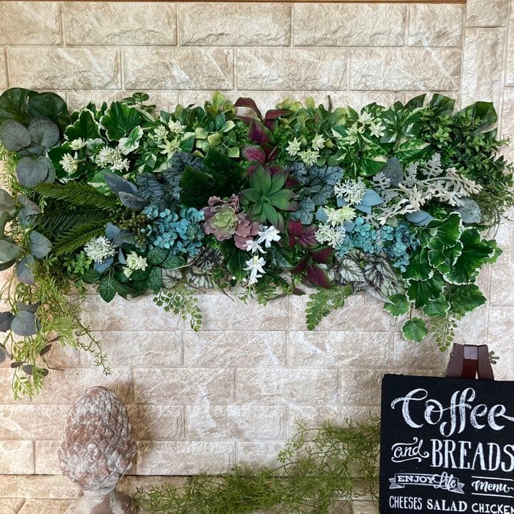 光触媒　人工観葉植物　ウォールグリーン　フェイク　アレンジ　オーダー専用