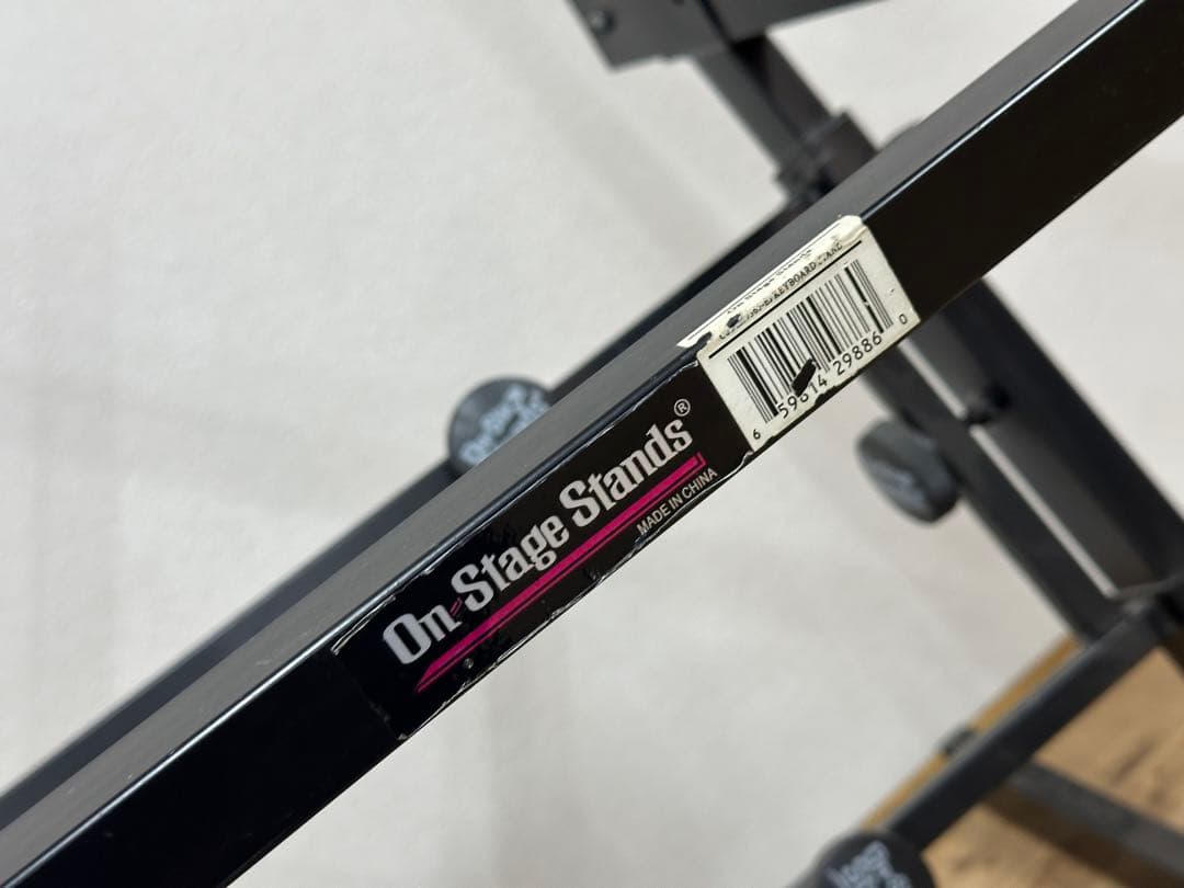 【廃盤】ステージ用2段キーボードスタンド ON STAGE STANDS