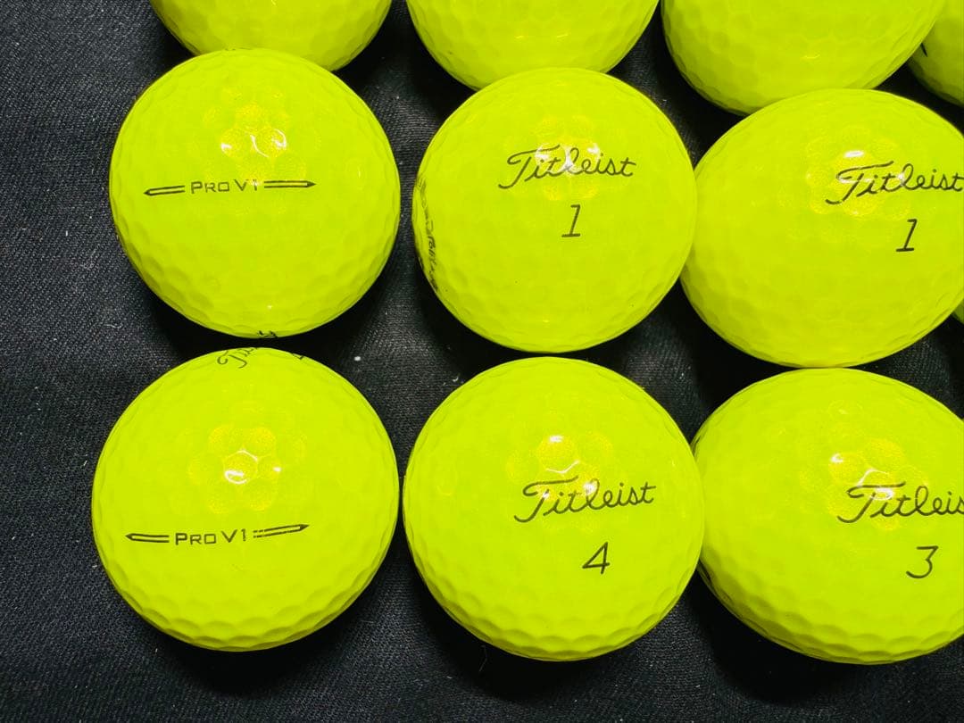 タイトリスト PRO V1 2023年モデル 20個　　イエロー