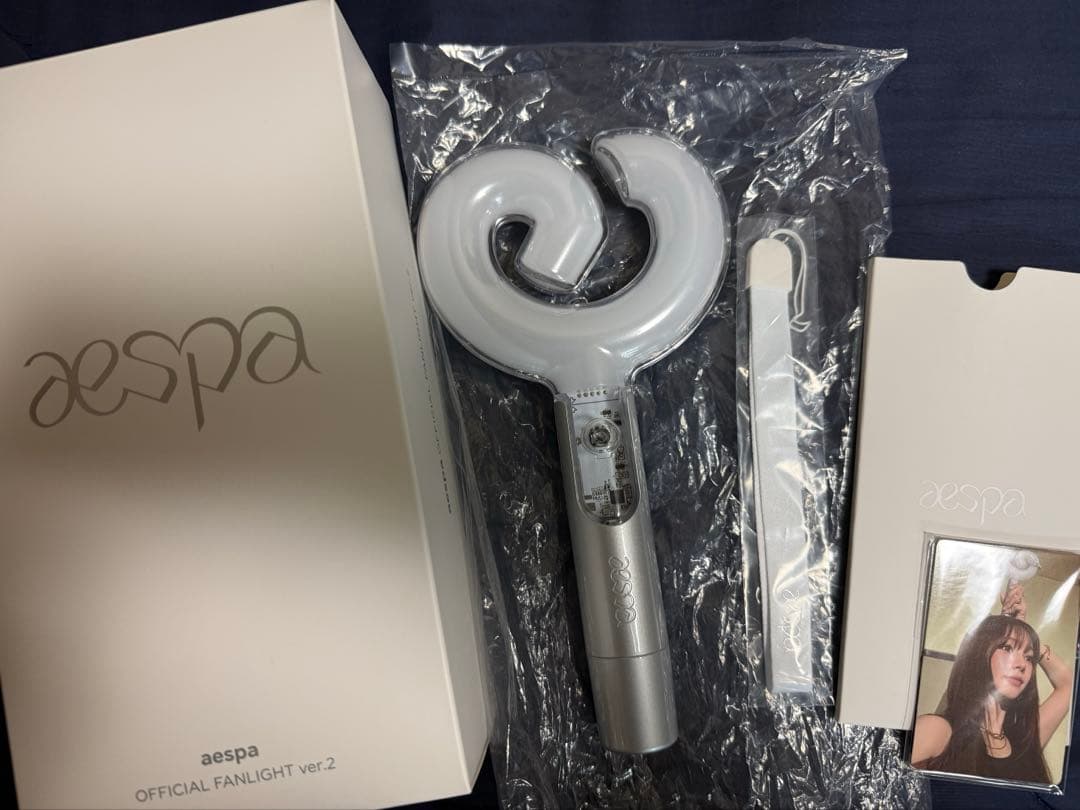 aespa ペンライト OFFICIAL FANLIGHT ver.2
