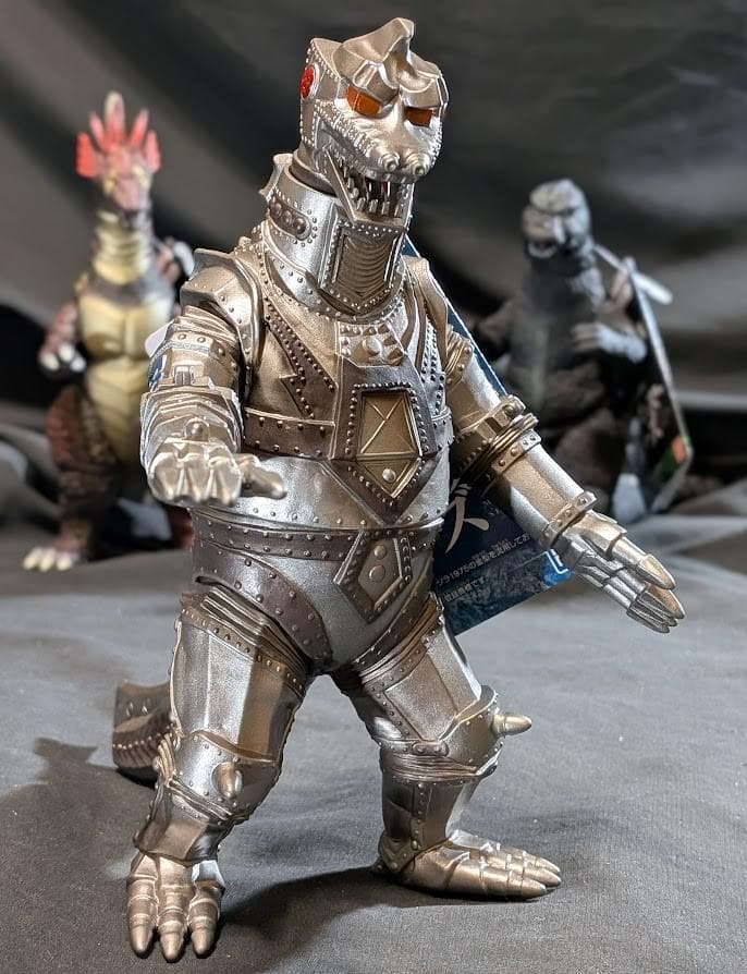ゴジラ・メカゴジラ・チタノザウルス（バンダイ）ムービーモンスター３体セット