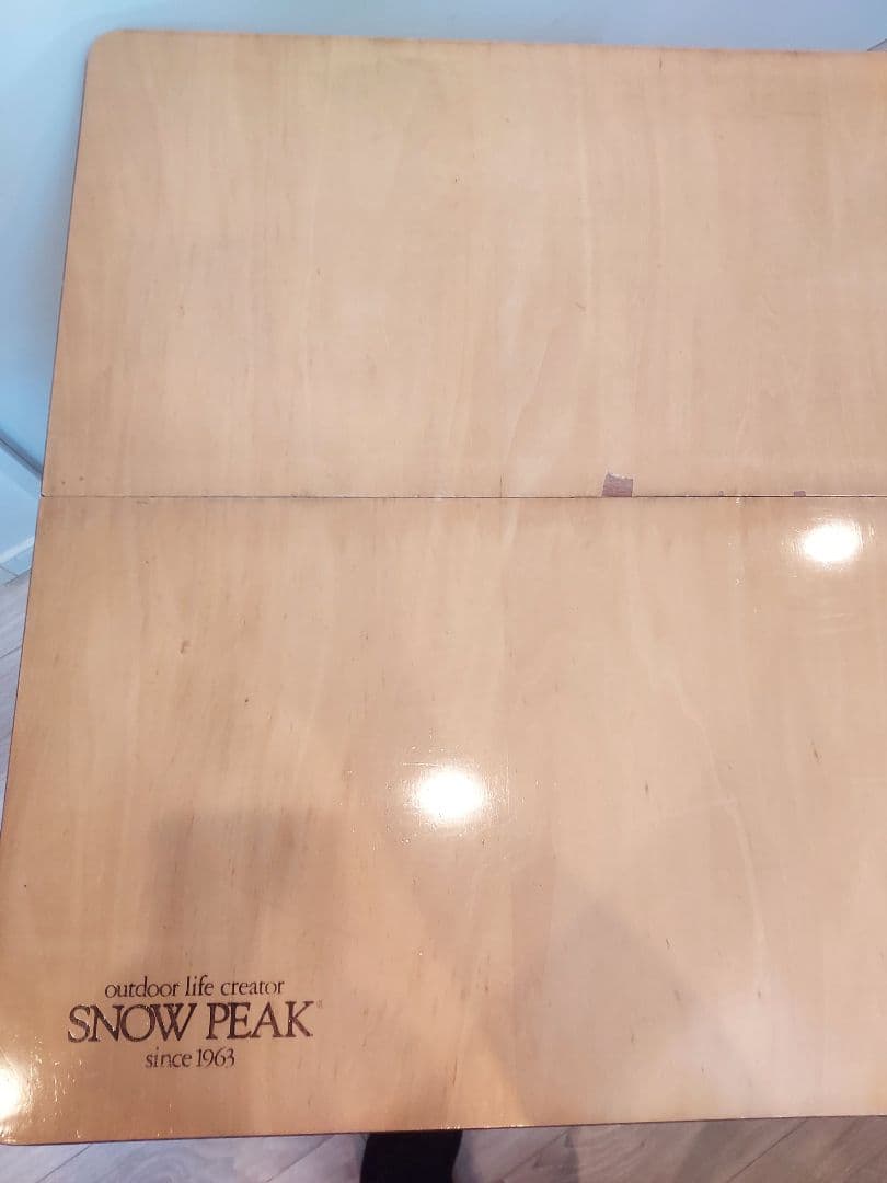  peak スノーピーク　絶版品　フォールディングテーブル