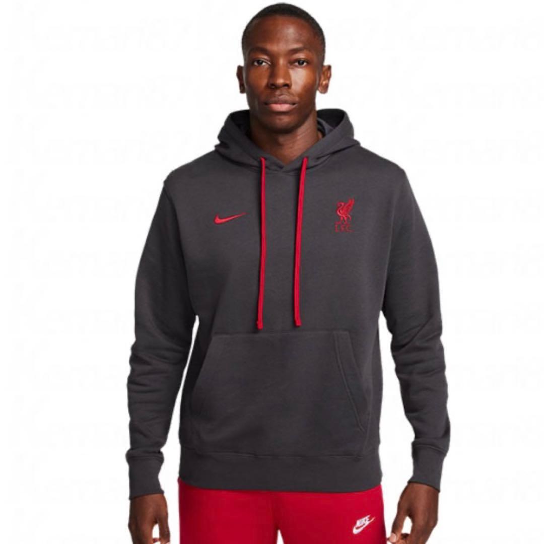 24-25 リバプールFC NIKE製 スウェット パーカー フーディー XL