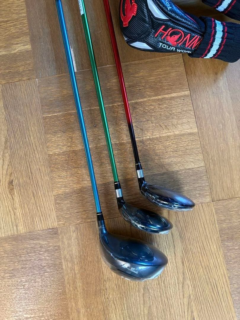 HONMA　本間　ツアーワールド　TW717　1W　3W　5W　日本製　3点