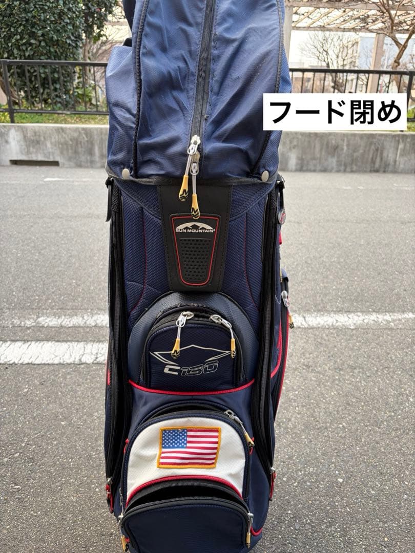 【タグ同梱】SUN MOUNTAIN サンマウンテン　ゴルフキャディバッグ