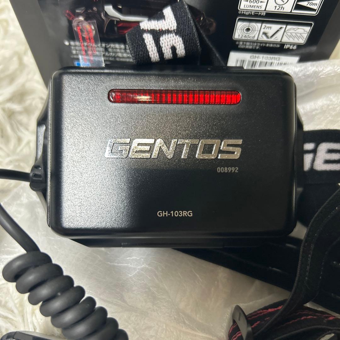 【未使用級】ヘッドライト ジェントス GH-103RG