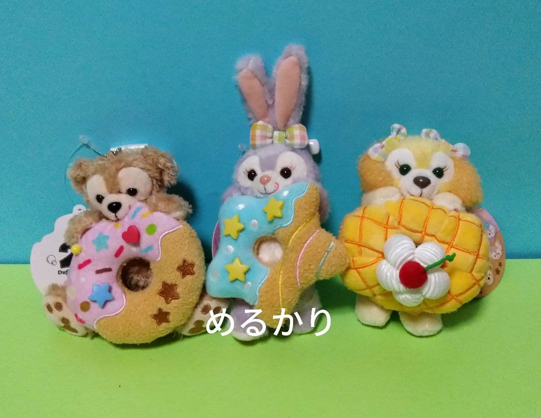 ⭐*︎様 ダッフィー＆フレンズ　フィルドウィズジョイ！　ぬいぐるみバッジセット