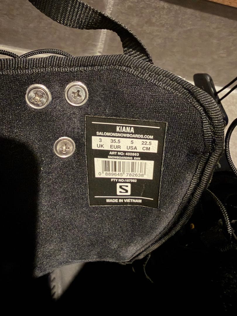 SALOMON KIANA スノーボードブーツ 22.5cm