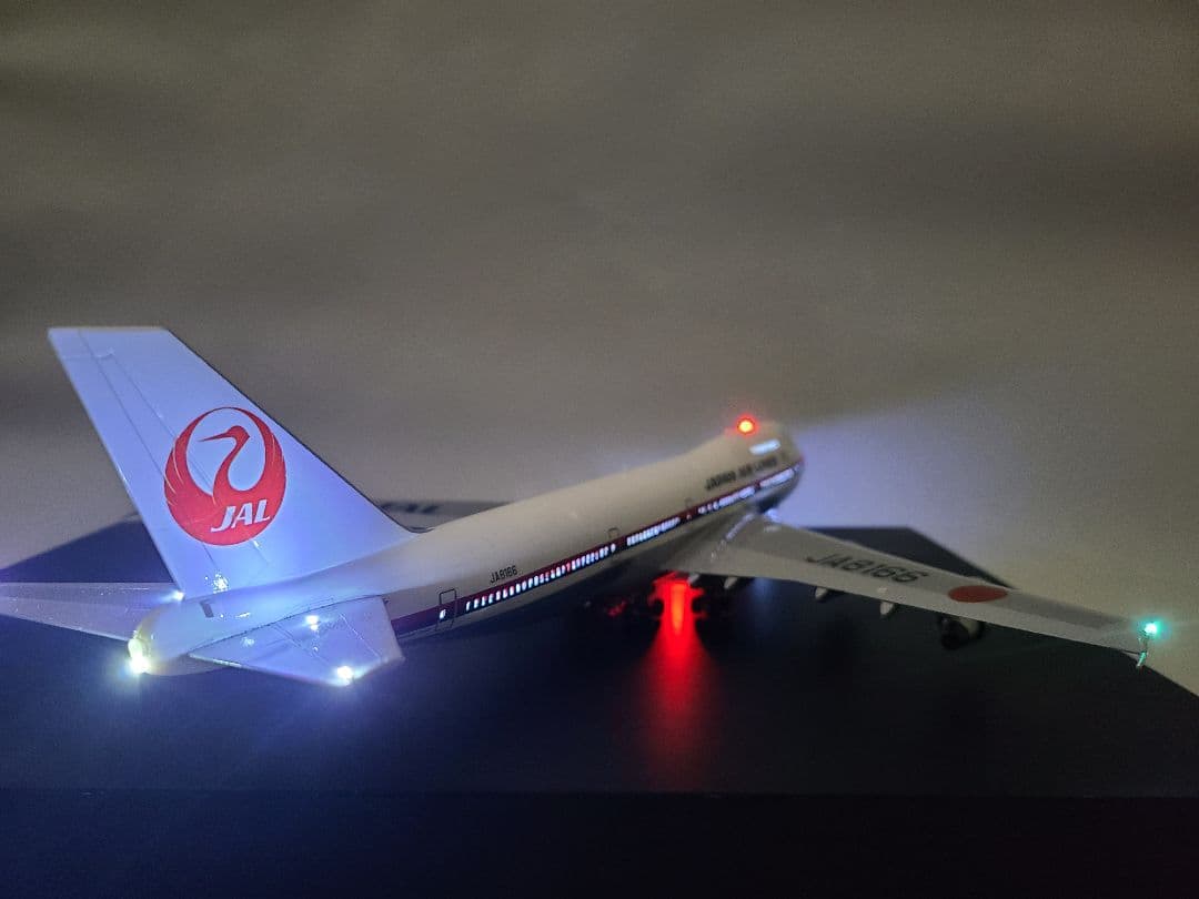 JAL BOEING 747-200 LED仕様完成品