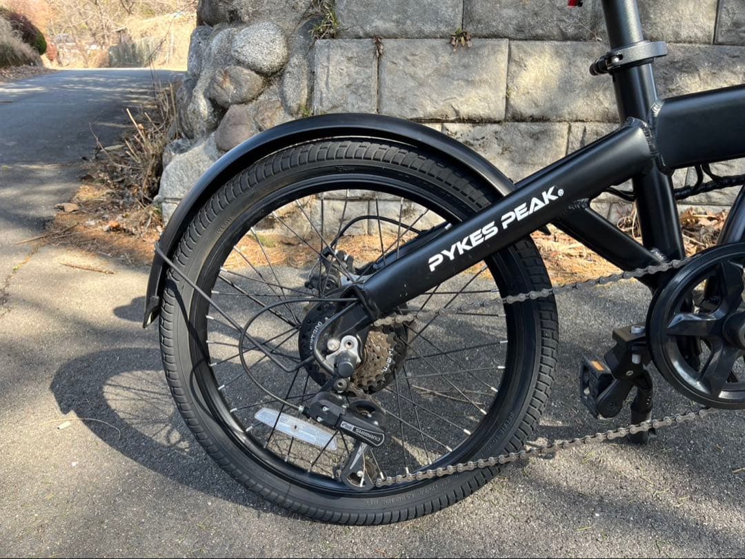 【送料込‼︎】PYKES PEAK X20 電動アシスト自転車折りたたみ走行距離少