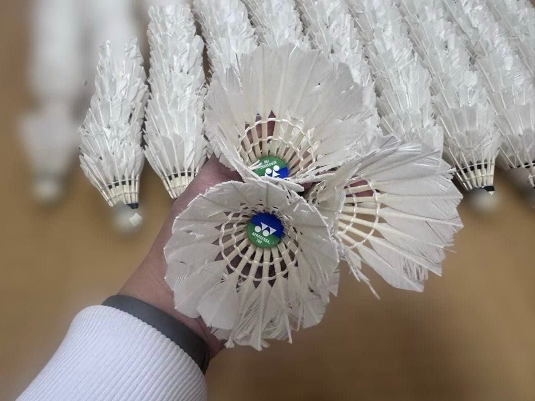 使用済みバドミントンシャトル 120個 ⑥