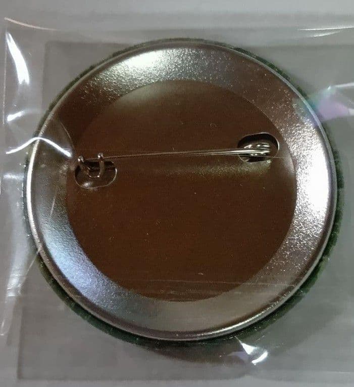 鬼滅の刃　不死川実弥　刀鍛冶の里編　絵巻カフェ　終ノ巻　箔押し 缶バッジ