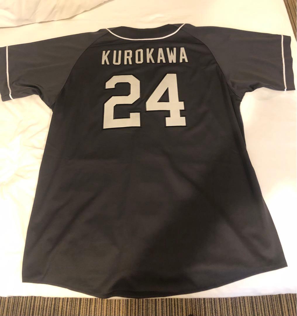 楽天イーグルス　#24黒川　ファンクラブユニフォーム　XL