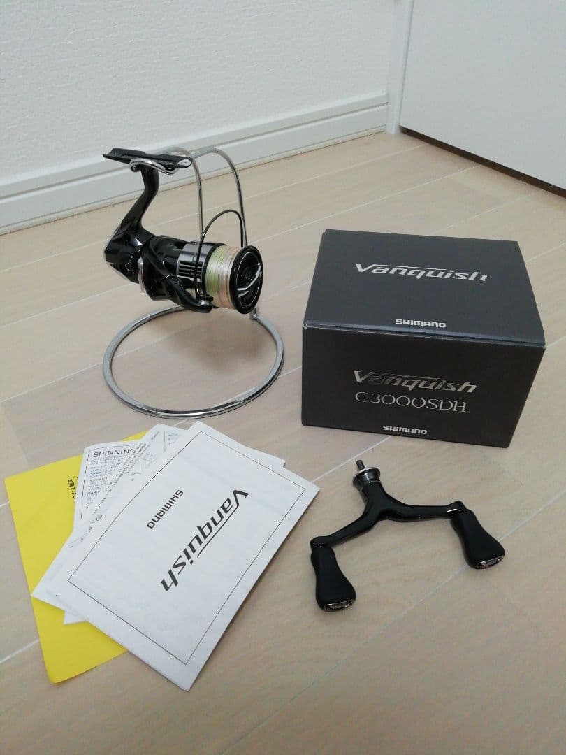 23ヴァンキッシュ！C3000SDH！ほぼ未使用　サンラインPE付き
