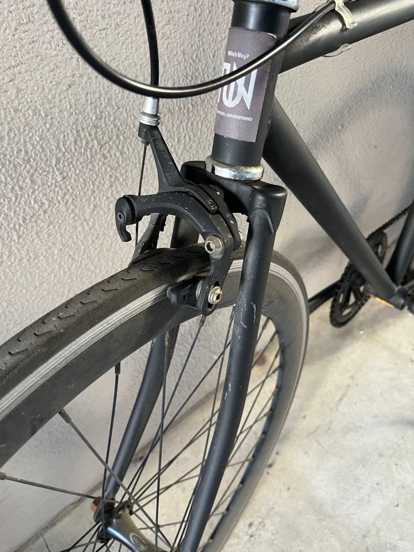 FUN by RIDERS CAFE ピストバイク ブラック 700C