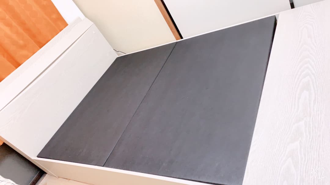 極美品⭐ホワイトウッド セミダブルベッド